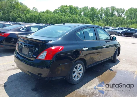 2013 Nissan Versa 1.6 Sl из США, поврежденный, VIN 3N1CN7AP2DL887356